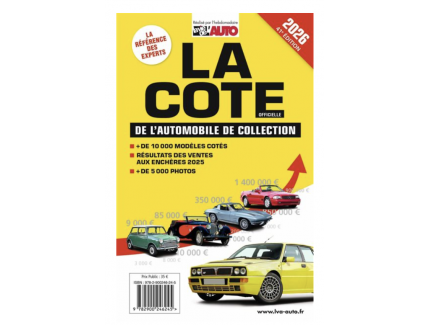 La cote de l'automobile de collection 2026