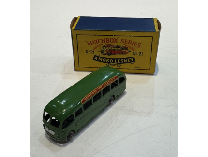 BUS "LONDON TO GLASGOW" - MATCHBOX 1/64