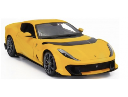 Ferrari 812 Competition YELLOW 2021 BURAGO 1/18