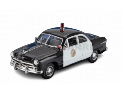 FORD USA - 1949 LOS ANGELES POLICE - NOIR ET BLANC GREENLIGHT 1/43