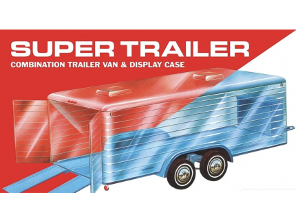 Super Display Case Trailer AMT 1/25