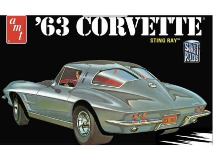 Corvette Chevy 1963 AMT 1/25