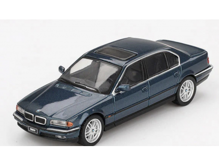 BMW 750IL Bleu Sorrento métallisé MINI GT 1/64