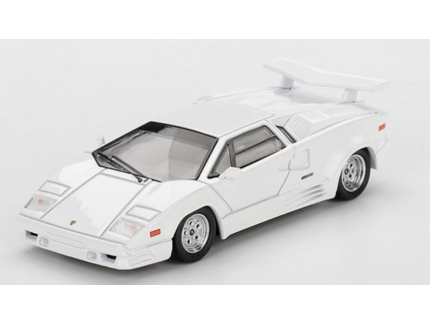 LAMBORGHINI Countach 25ème Anniversaire White 1989 MINI GT 1/64