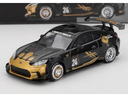 TOYOTA GR Supra LB-Nation Black & Gold 2025 MINI GT 1/64