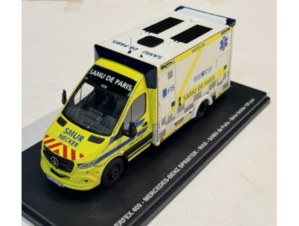 MERCEDES BENZ SPRINTER WAS SAMU DE PARIS PERFEX 1/43