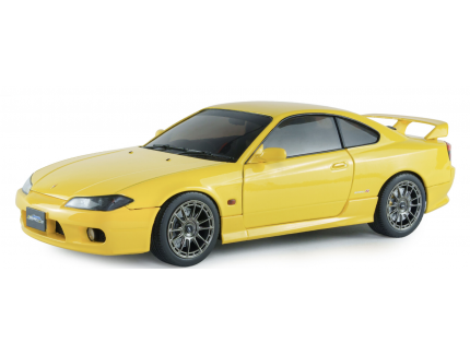 NISSAN SILVIA (S15) SPEC-R AERO – YELLOW– 1999 SOLIDO 1/18