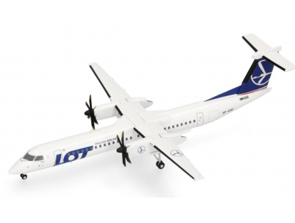 LOT Polish Airlines Bombardier Q400 SP-EQF HERPA 1/200