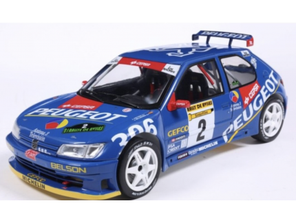 Peugeot 306 Maxi No 2 Ascona Aviles 1997 SOLIDO 1/18
