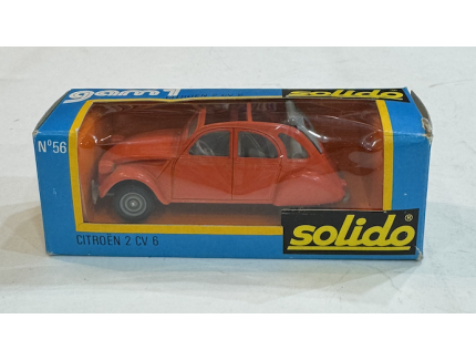 CITROEN 2CV ORANGE SOLIDO 1/43°