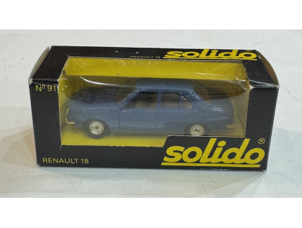 RENAULT 18 BLUE SOLIDO 1/43°