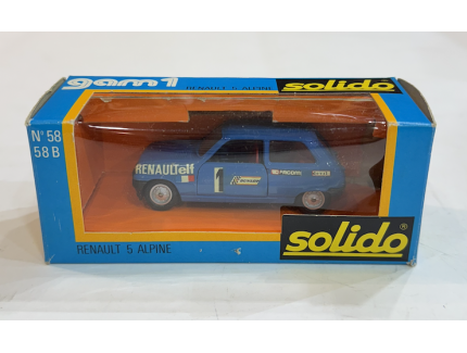 RENAULT 5 ALPINE SOLIDO 1/43