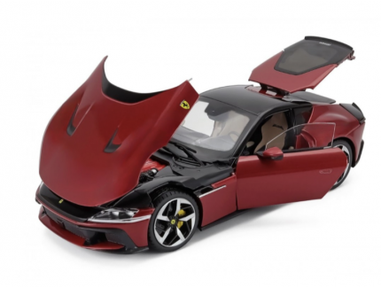 Ferrari 12Cilindri 2024 Red with POLISTIL display case 1/18
