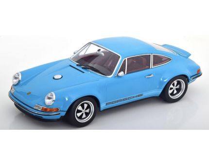 Singer Porsche 911 Coupé 2014 Bleu Turquoise 1/18 KK SCALE