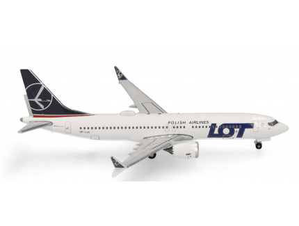 LOT Polish Airlines Boeing 737 Max 8 – SP-LVA HERPA 1/500