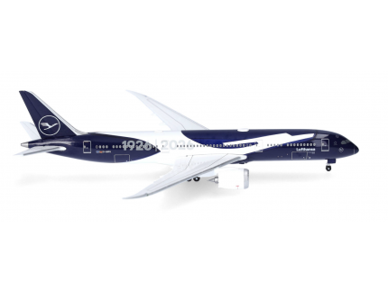 Lufthansa Boeing 787-9, D-ABPU "Berlin", Dreamliner "100 Jahre" HERPA 1/500