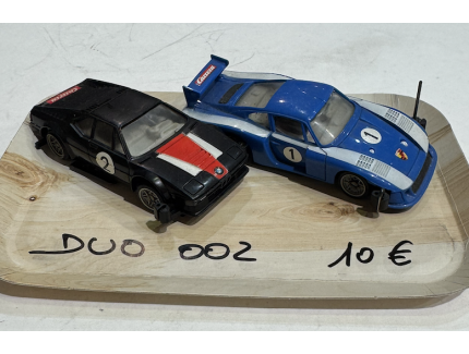 DUO SLOT ALLEMANDE CARRERA 1/43