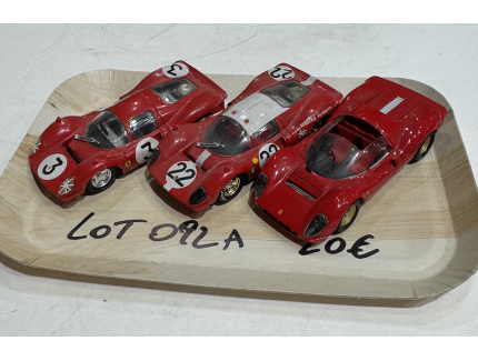 LOT FERRARI 1/43