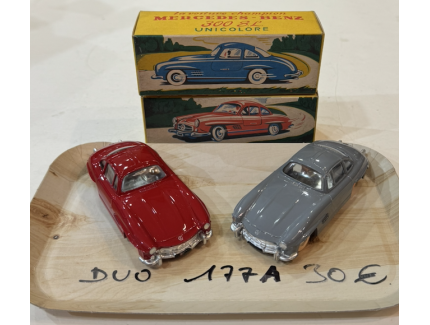 DUO MERCEDES 300SL 1/43