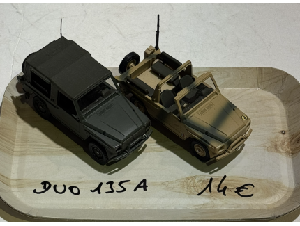 DUO PEUGEOT P4 VEREM SOLIDO 1/43