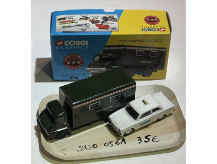DUO POLICE CORGI 1/50
