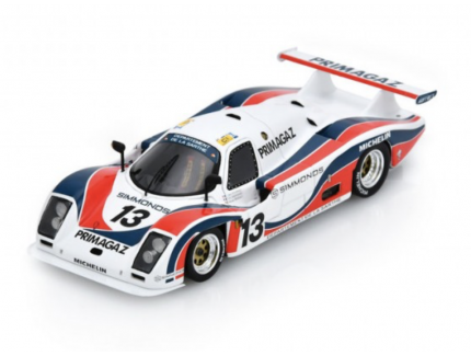COUGAR C20 N°13 3ème 24H Le Mans 1987 spark 1/43
