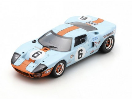 FORD GT 40 N°6 Vainqueur 24H Le Mans 1969 spark 1/43