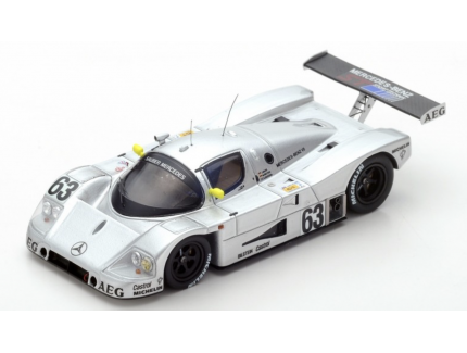SAUBER MERCEDES C9 N°63 Vainqueur 24 Heures Le Mans 1989 spark 1/43