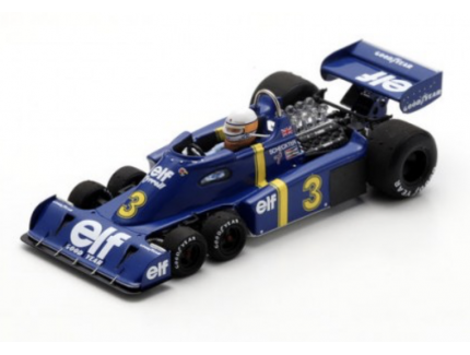 TYRRELL P34 3 1er GP Suède 1976 Jody Scheckter spark 1/43