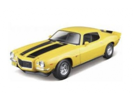 Chevrolet Camaro Chevy 1971 Jaune MAISTO 1/18