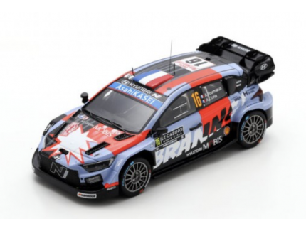 HYUNDAI i20 N Rally1 N°16 HYUNDAI SHELL MOBIS WORLD RALLY TEAM Rallye Monte Carlo 2026 SPARK 1/43
