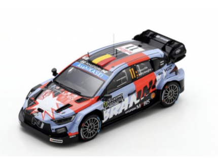 HYUNDAI i20 N Rally1 N°11 HYUNDAI SHELL MOBIS WORLD RALLY TEAM Rallye Monte Carlo 2026 SPARK 1/43