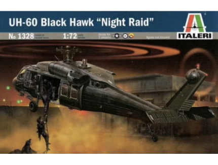 UH-60 Black Hawk "Night Raid" ITALERI 1/72