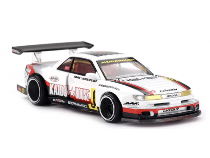 NISSAN SILVIA S13-R CIRCUIT SPEC V1 -- KAIDO HOUSE X MINI GT 1/64