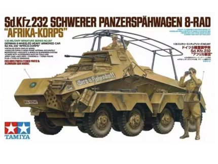 CHAR : SD.KFZ.232 AFRIKA KORPS Tamiya 1/35