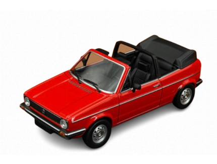 Volkswagen Golf Cabriolet 1979 red MINICHAMPS 1:43