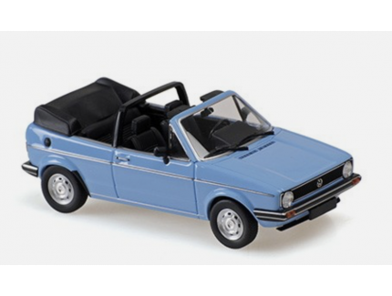 Volkswagen Golf Cabriolet Light Blue 1979 MINICHAMPS 1:43