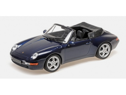 Porsche 911 (993) Cabriolet Bleu Metallic 1994 MINICHAMPS 1/18