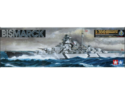 BISMARCK GERMAN BATTLESHIP- TAMIYA 1/350