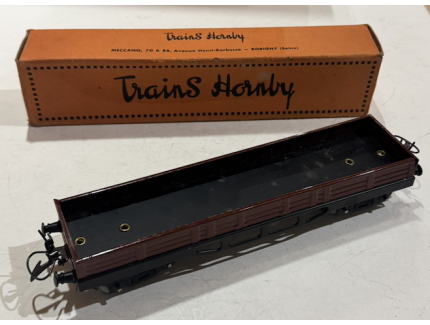 WAGON A RIDELLES BASSES TRAIN HORNBY O 1/43