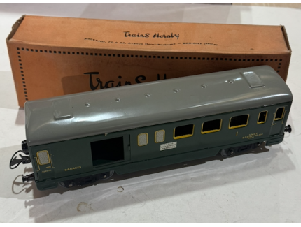 VOITURE MIXTE OM SNCF TRAIN HORNBY O 1/43