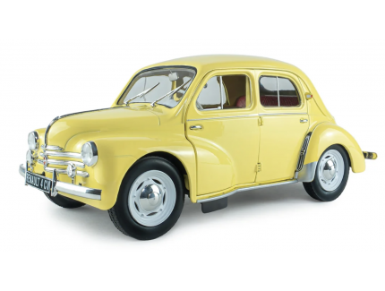 RENAULT 4CV BEIGE (JAUNE INFANTE) 162 1961 1/18