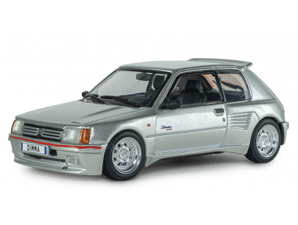 PEUGEOT 205 DIMMA – GRIS FUTURA – 1992 SOLIDO 1/43