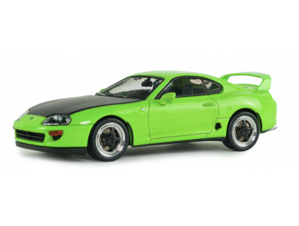 TOYOTA SUPRA MK.4 SOLIDO WORKS – NEON GREEN – 2001 SOLIDO 1/43