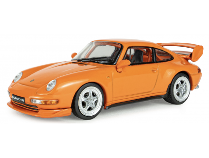 PORSCHE 911 (993) RS CLUBSPORT – BLOOD ORANGE – 1995 SOLIDO 1/43