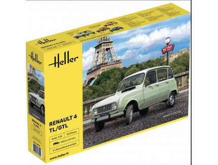 RENAULT 4L - Heller 1/24