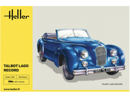 Talbot Lago Record HELLER 1/24