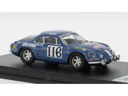 Alpine A110, Rally Monte Carlo, 1971, #116 Trofeu 1:43