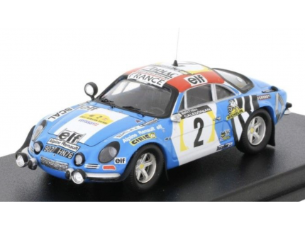 alpine renault a110 EAST AFRICAN SAFARI 1974 2" TROFEU 1/43
