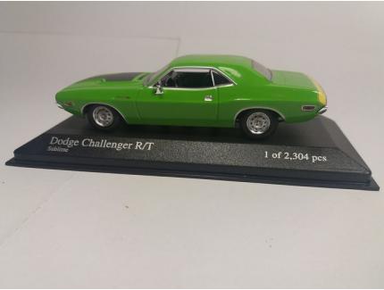 DODGE CHALLENGER R/T VERT 1970 MINICHAMPS 1/43°